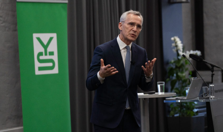 Jens Stoltenberg Foto: Martin Müller