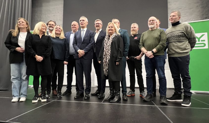 Alle forbundsledererne på YS´inntektspolitiske konferanse 2025 Foto: Rebecca Bjerga